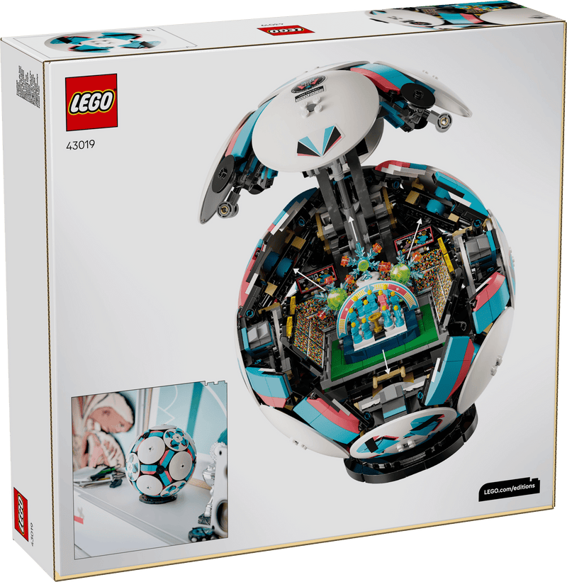 LEGO EDITIONS - BALL WITH STADIUM INSIDE #43019 5702018069592