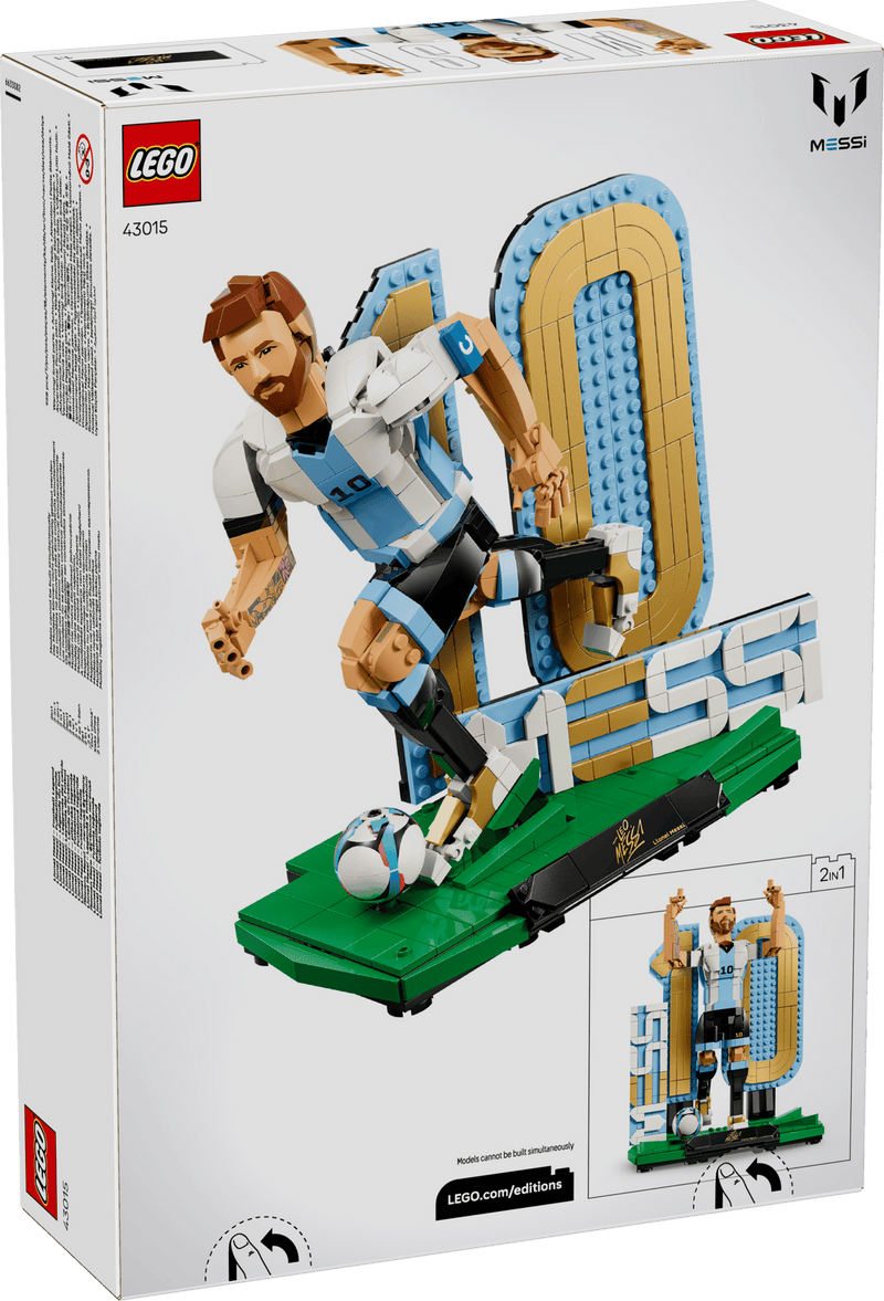 LEGO EDITIONS FOOTBALL - FOOTBALL LEGEND LIONEL MESSI #43015 5702018069554