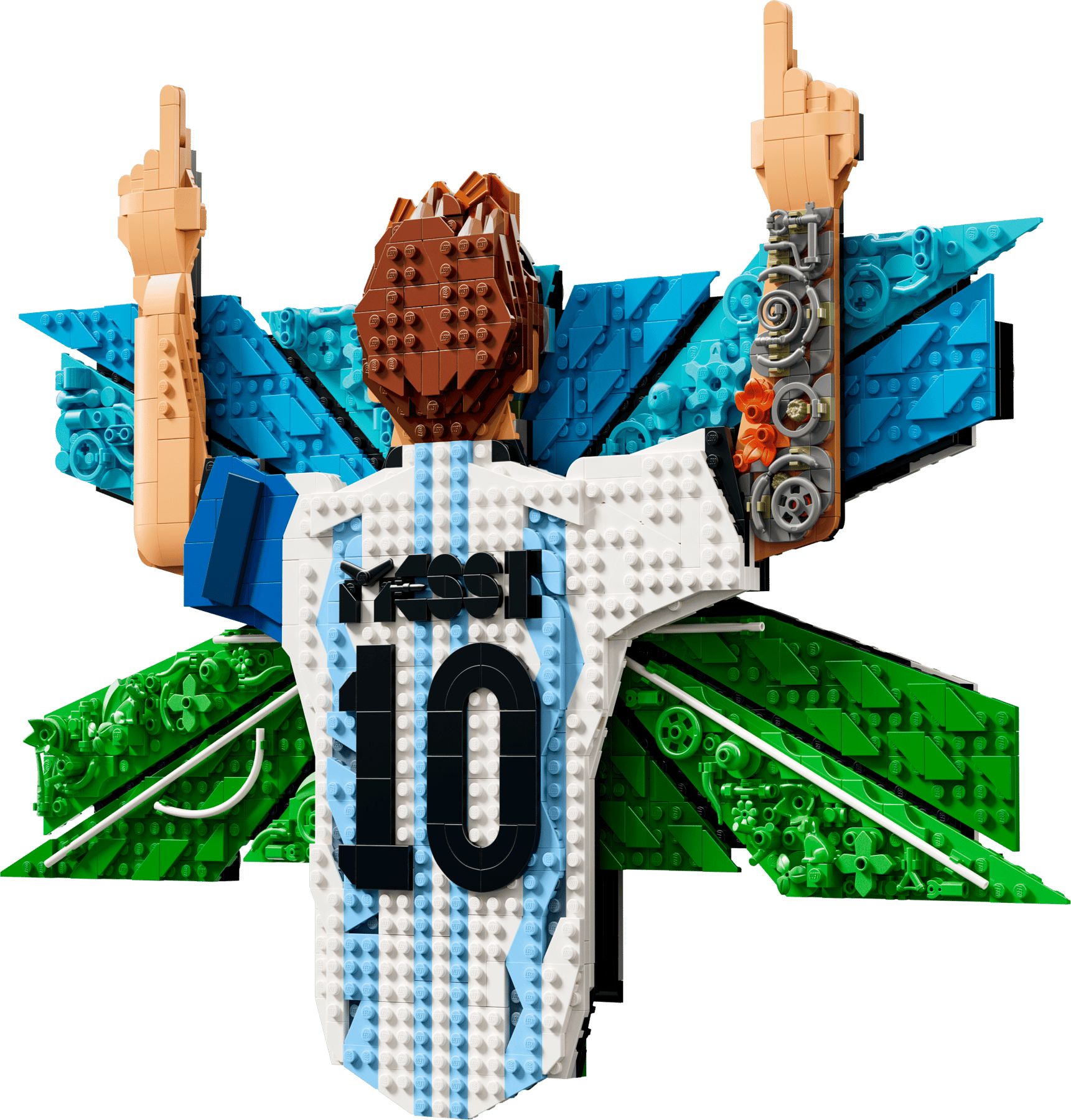LEGO EDITIONS FOOTBALL - LIONEL MESSI CELEBRATION #43018 5702018069585
