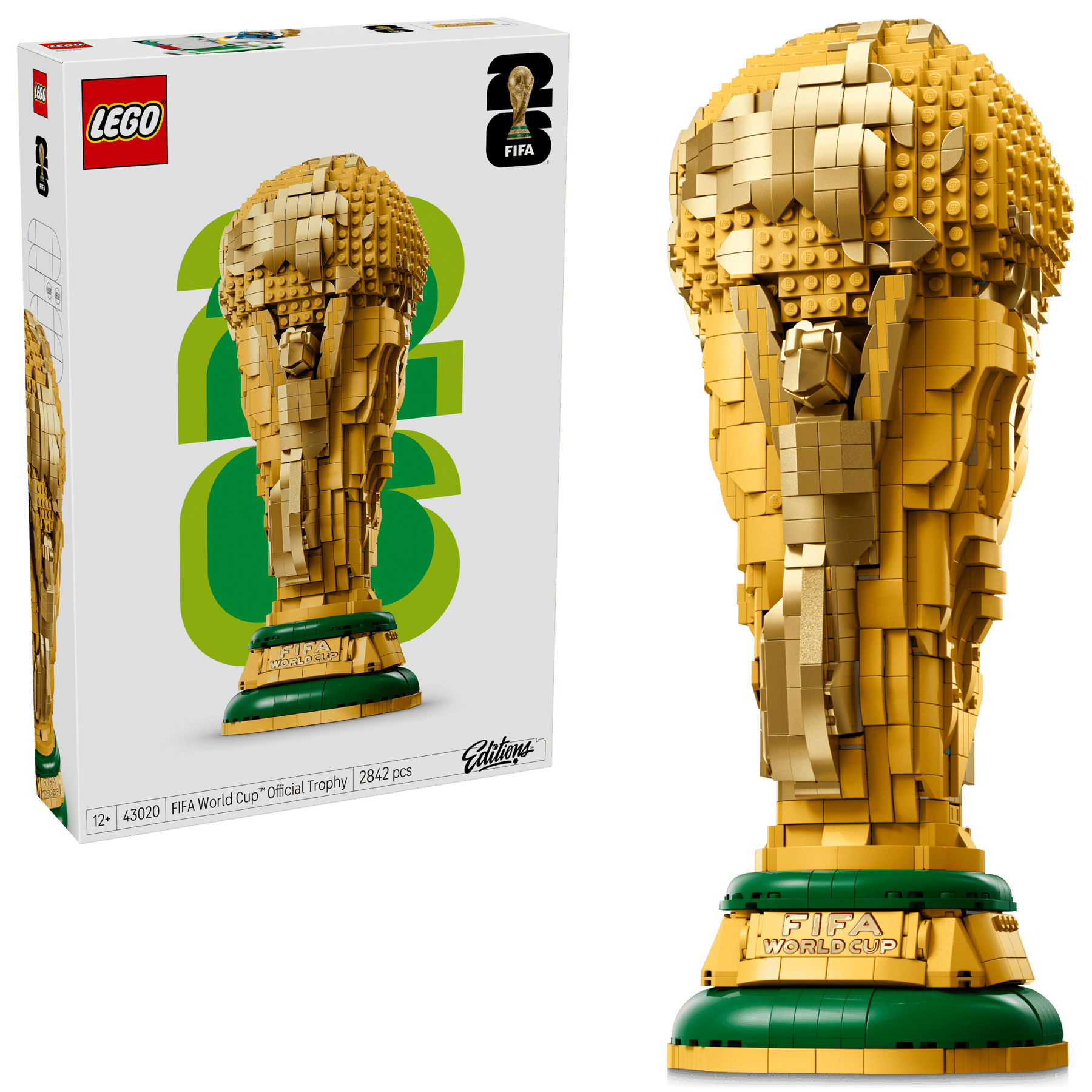 LEGO EDITIONS SPORTS - FIFA WORLD CUP OFFICIAL TROPHY #43020 5702018069608