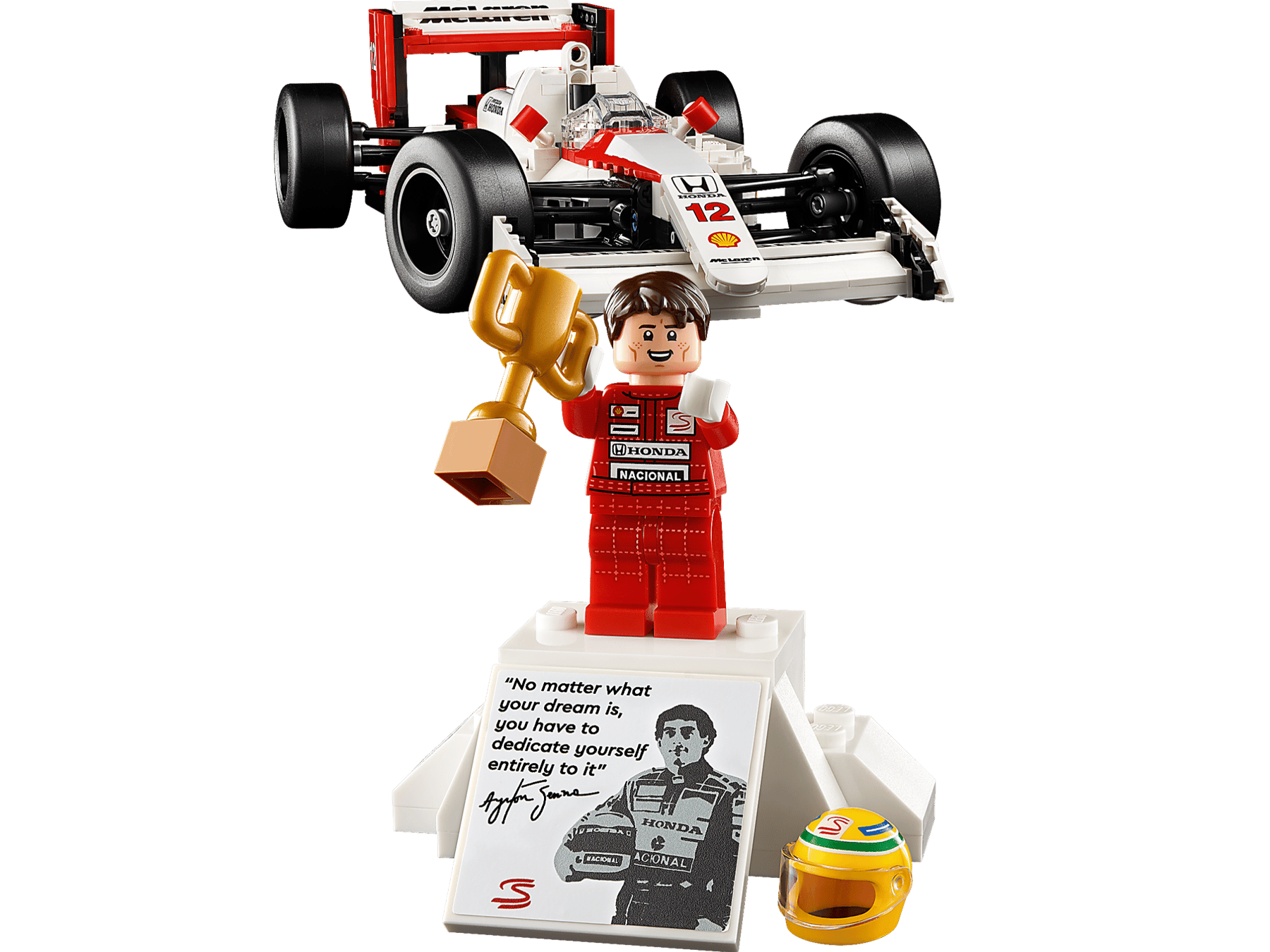 LEGO ICONS - MCLAREN MP4/4? AND? AYRTON SENNA #10330 5702017583495