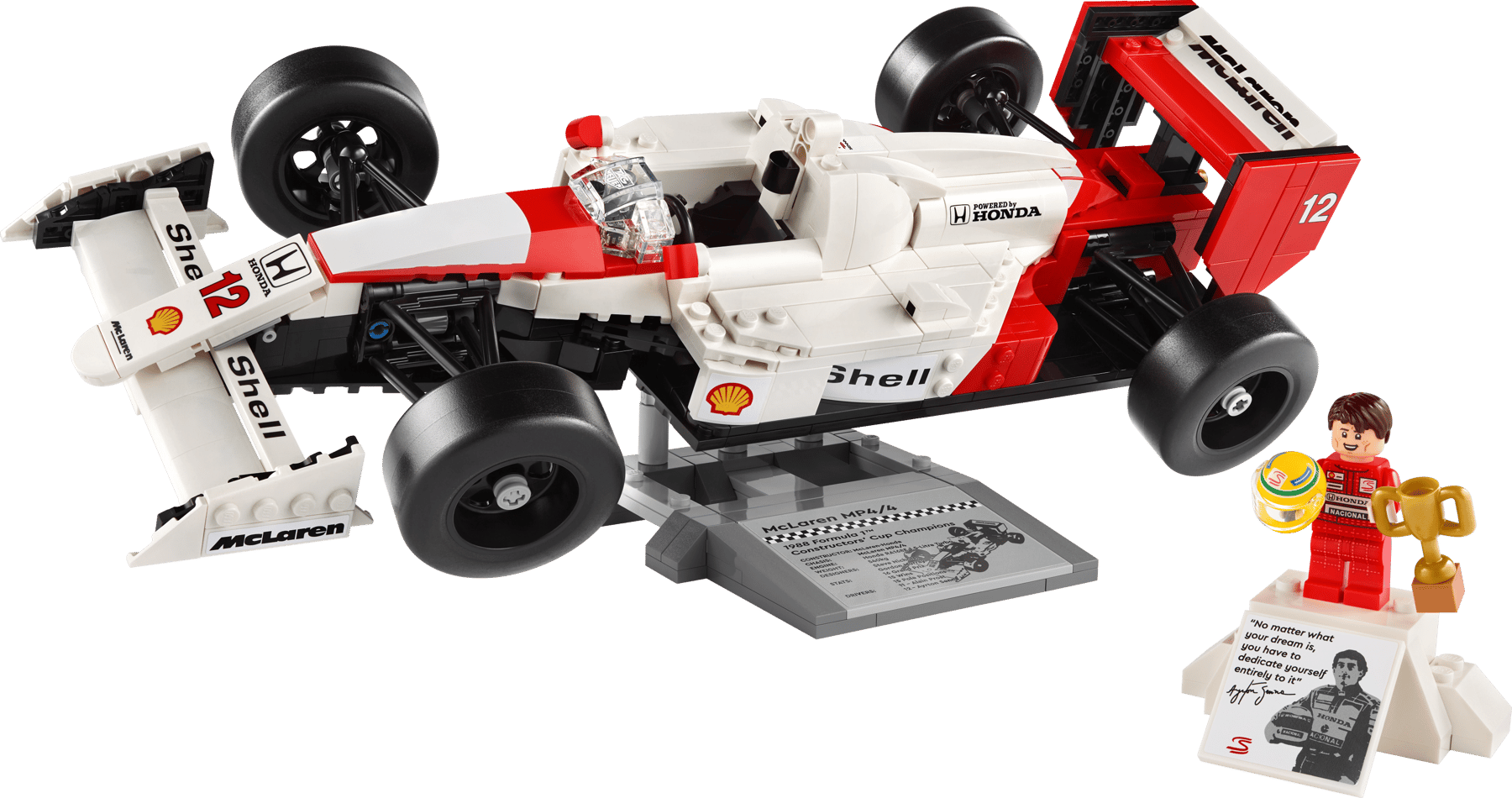 LEGO ICONS - MCLAREN MP4/4? AND? AYRTON SENNA #10330 5702017583495