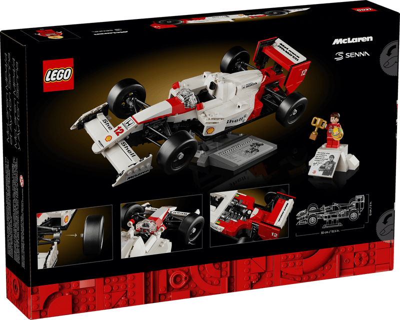 LEGO ICONS - MCLAREN MP4/4? AND? AYRTON SENNA #10330 5702017583495