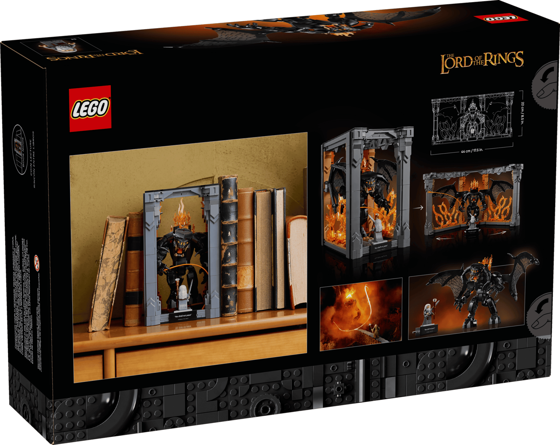 LEGO Icons The Lord of the Rings: Balrog™ Book Nook #10367 5702017815909