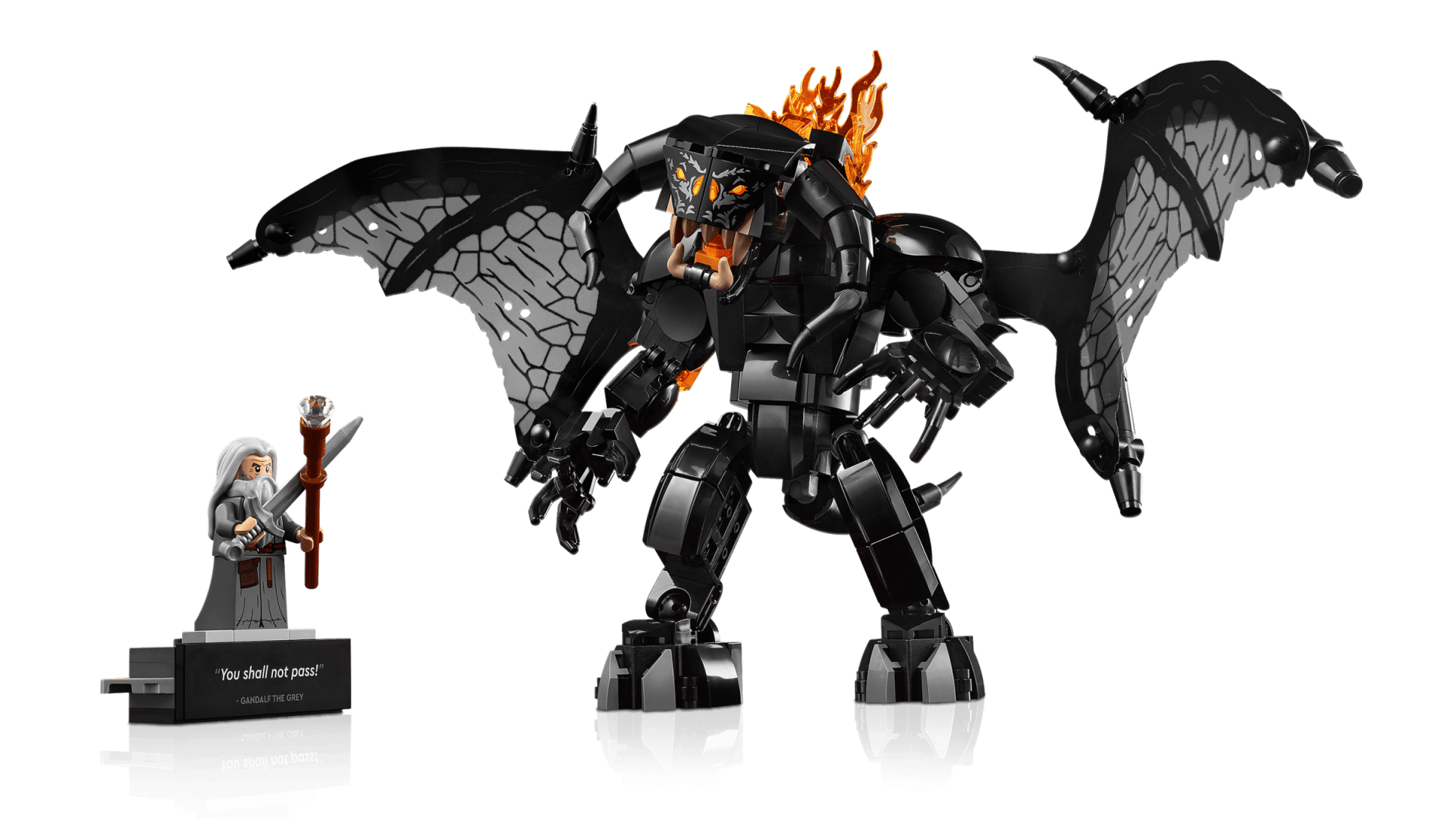 LEGO Icons The Lord of the Rings: Balrog™ Book Nook #10367 5702017815909