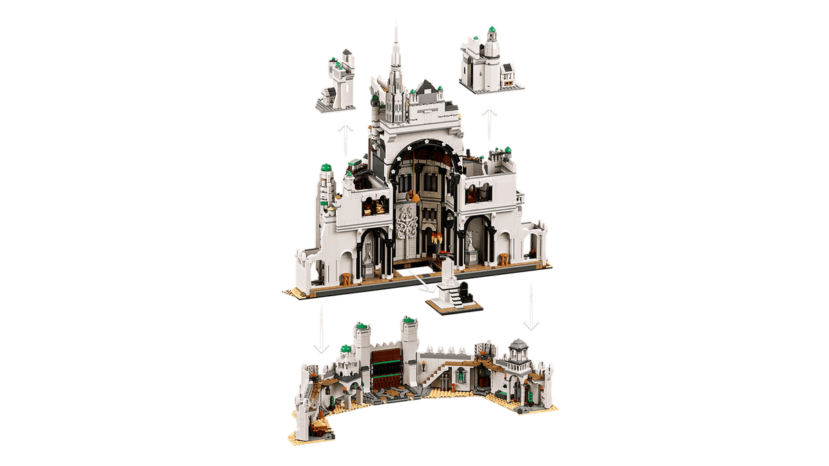 LEGO ICONS - THE LORD OF THE RINGS: MINAS TIRITH #11377 5702018069813