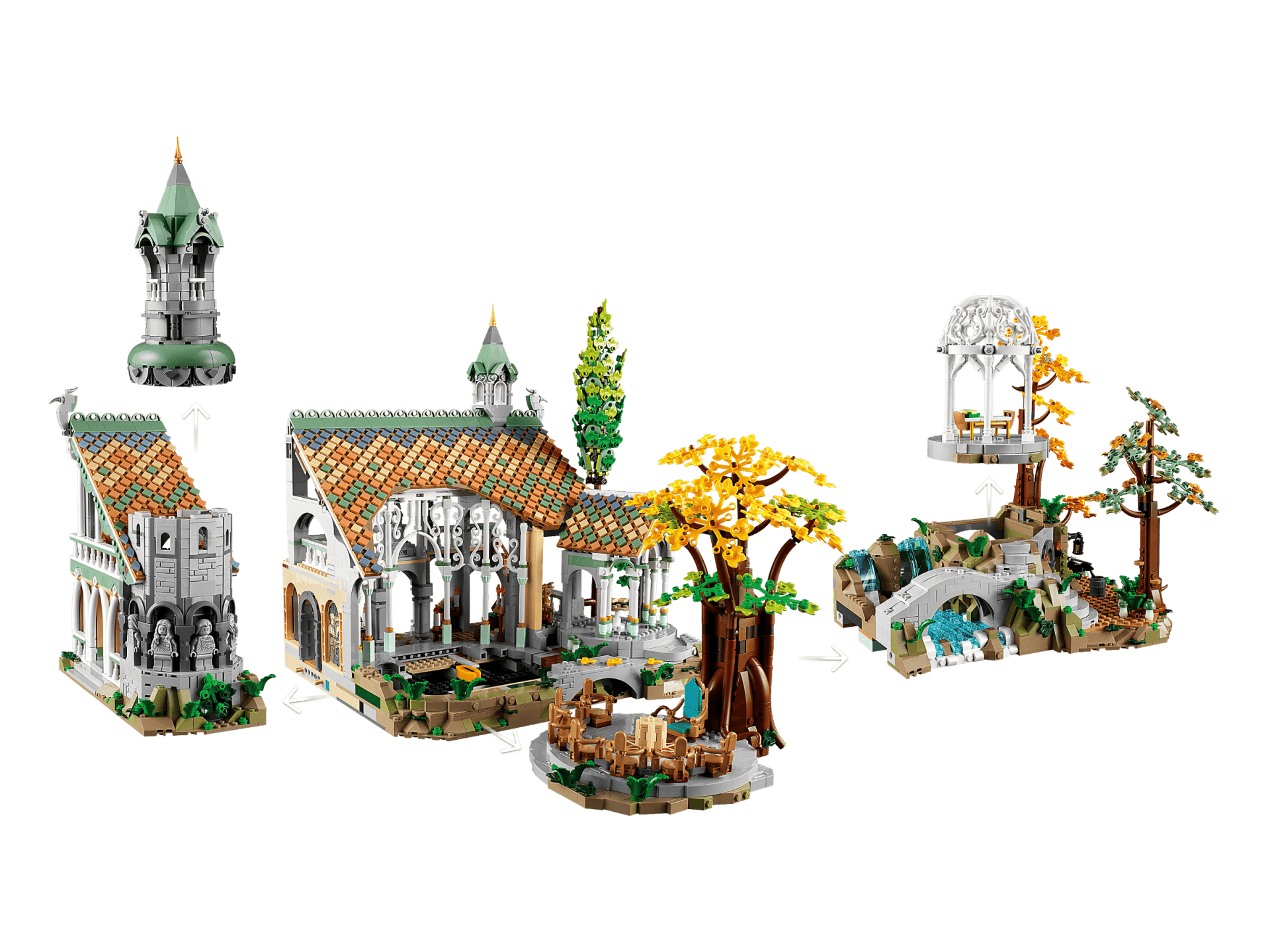 LEGO Icons The Lord of the Rings: Rivendell™ #10316 5702017416892