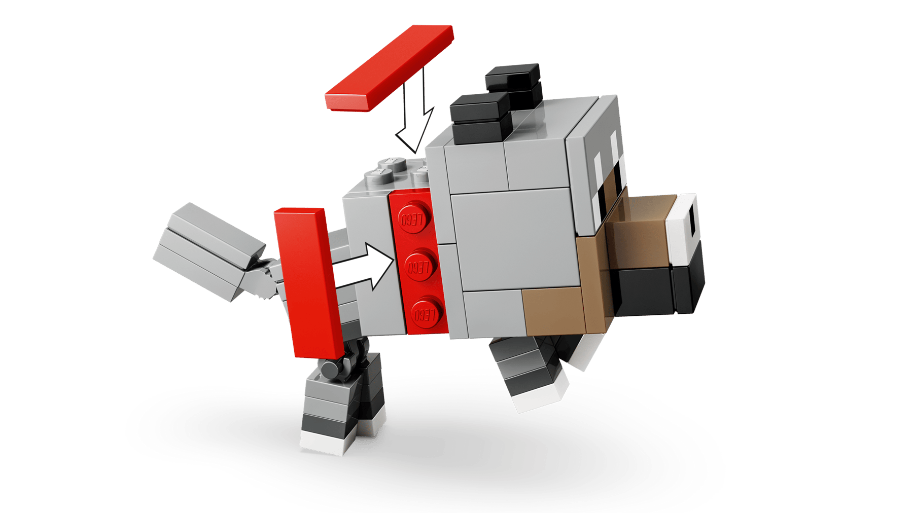 LEGO MINECRAFT - CHICKEN JOCKEY DESERT ATTACK #21592 5702018056011
