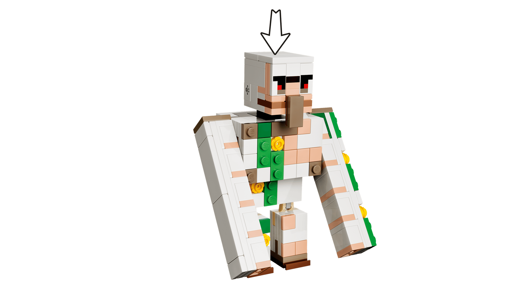 LEGO MINECRAFT - CHICKEN JOCKEY DESERT ATTACK #21592 5702018056011