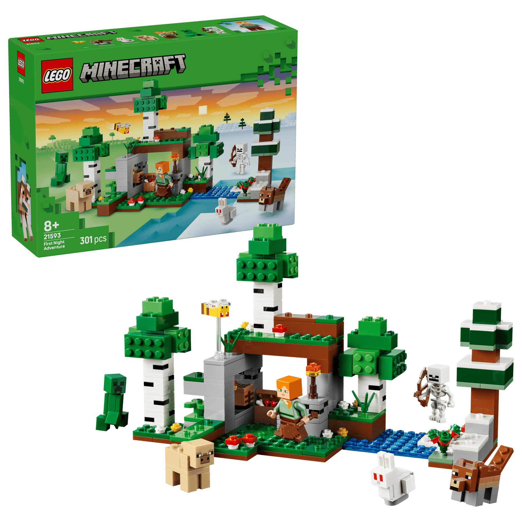 LEGO MINECRAFT - FIRST NIGHT ADVENTURE #21593 5702018056028