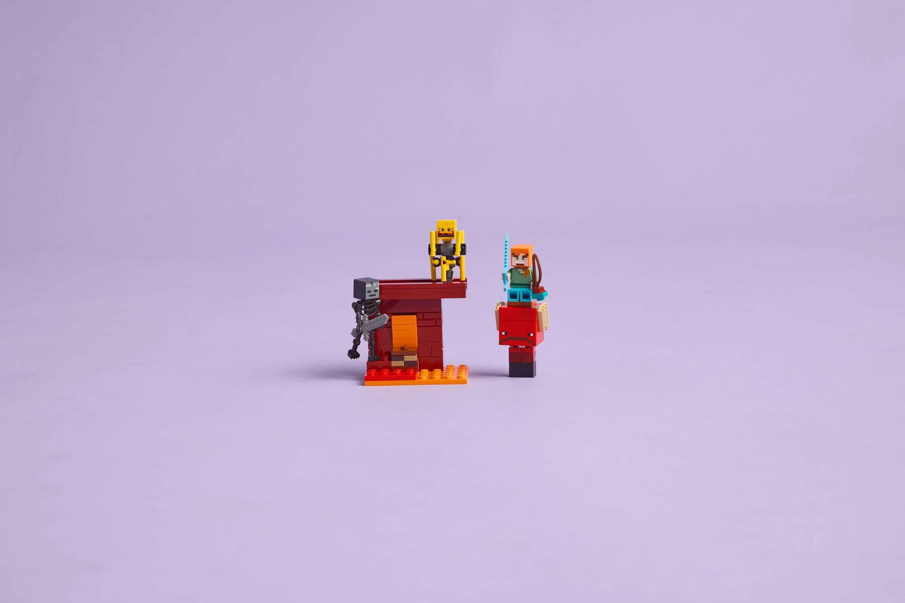 LEGO MINECRAFT - THE NETHER LAVA BATTLE #21266 5702017815404