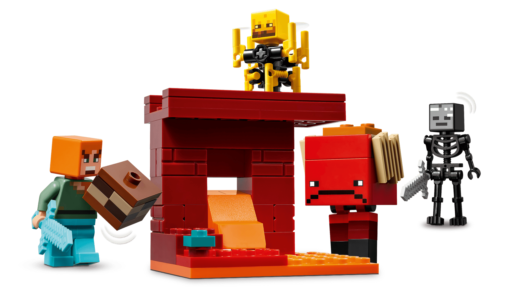 LEGO MINECRAFT - THE NETHER LAVA BATTLE #21266 5702017815404