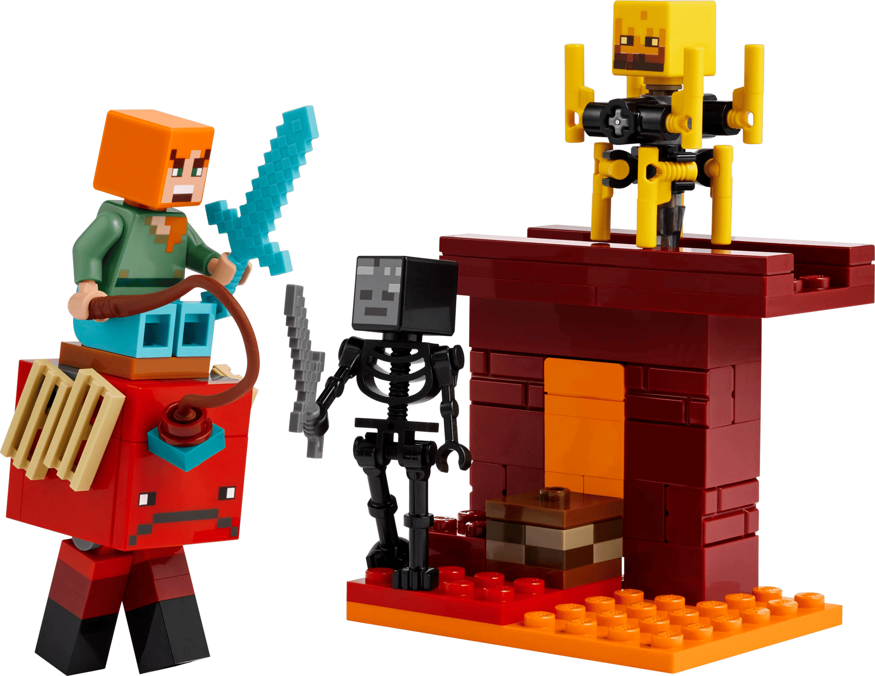 LEGO MINECRAFT - THE NETHER LAVA BATTLE #21266 5702017815404