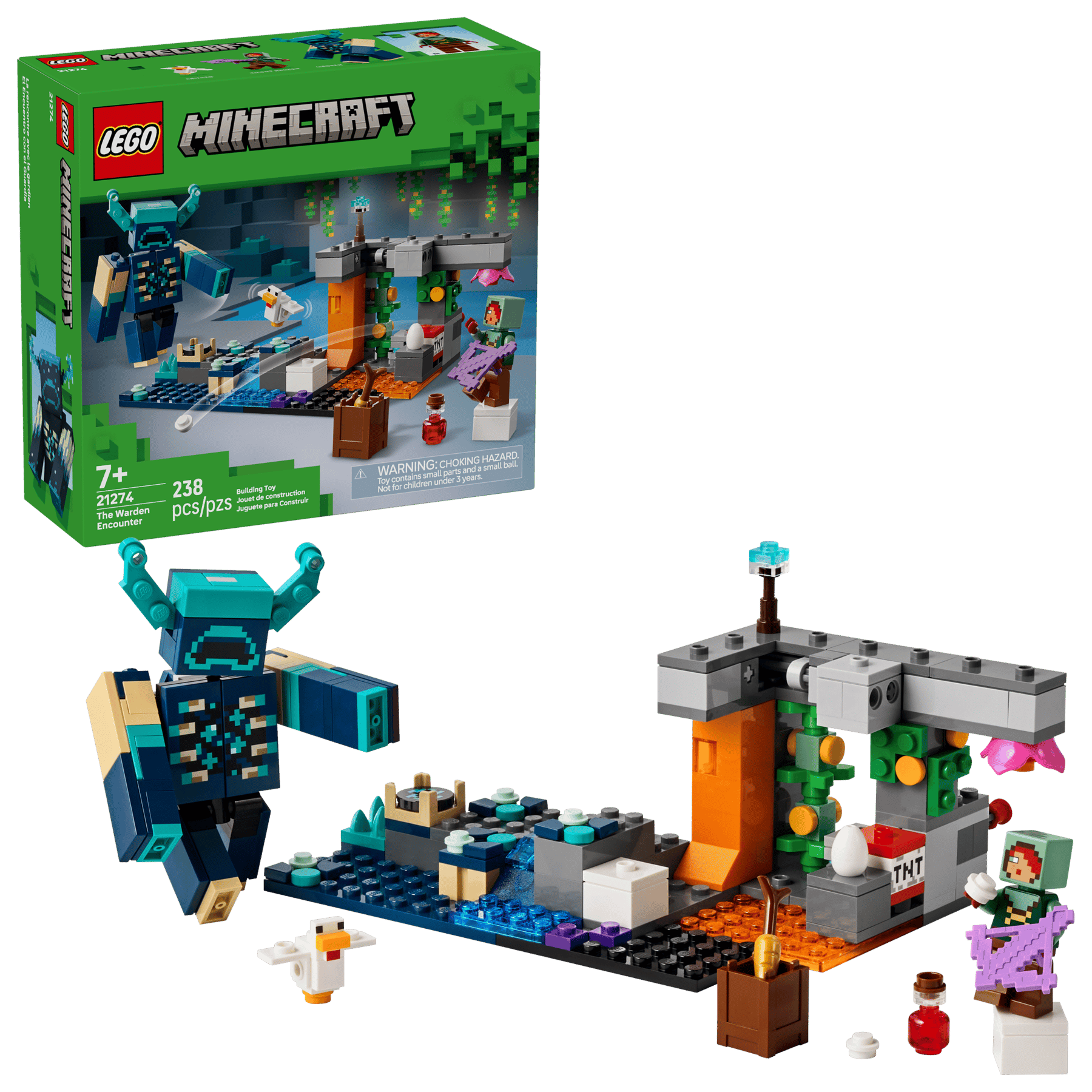 LEGO MINECRAFT - THE WARDEN ENCOUNTER #21274 5702017815480
