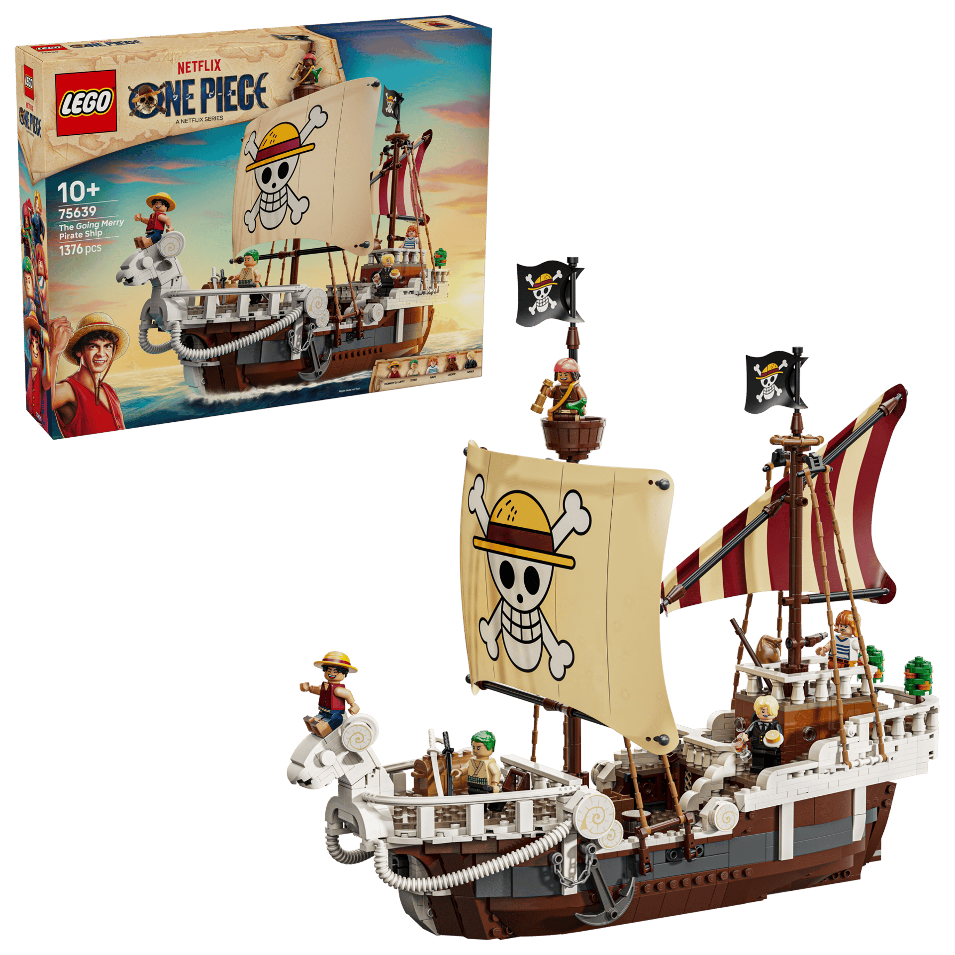 LEGO ONE PIECE - THE GOING MERRY PIRATE SHIP 5702017818023