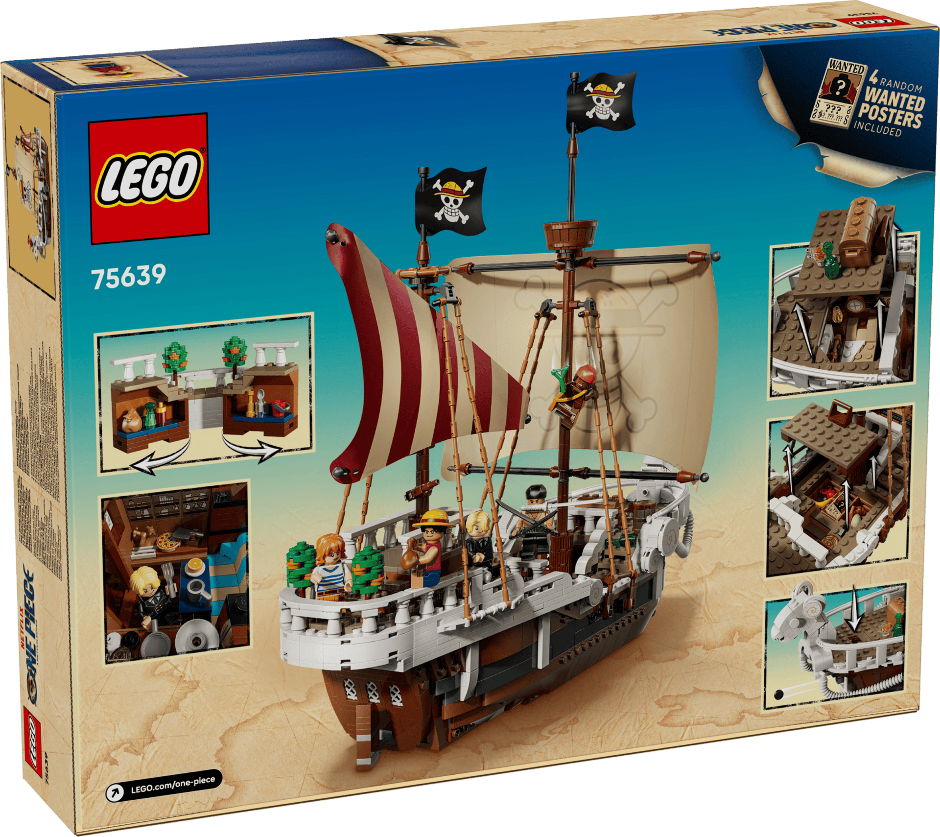 LEGO ONE PIECE - THE GOING MERRY PIRATE SHIP 5702017818023