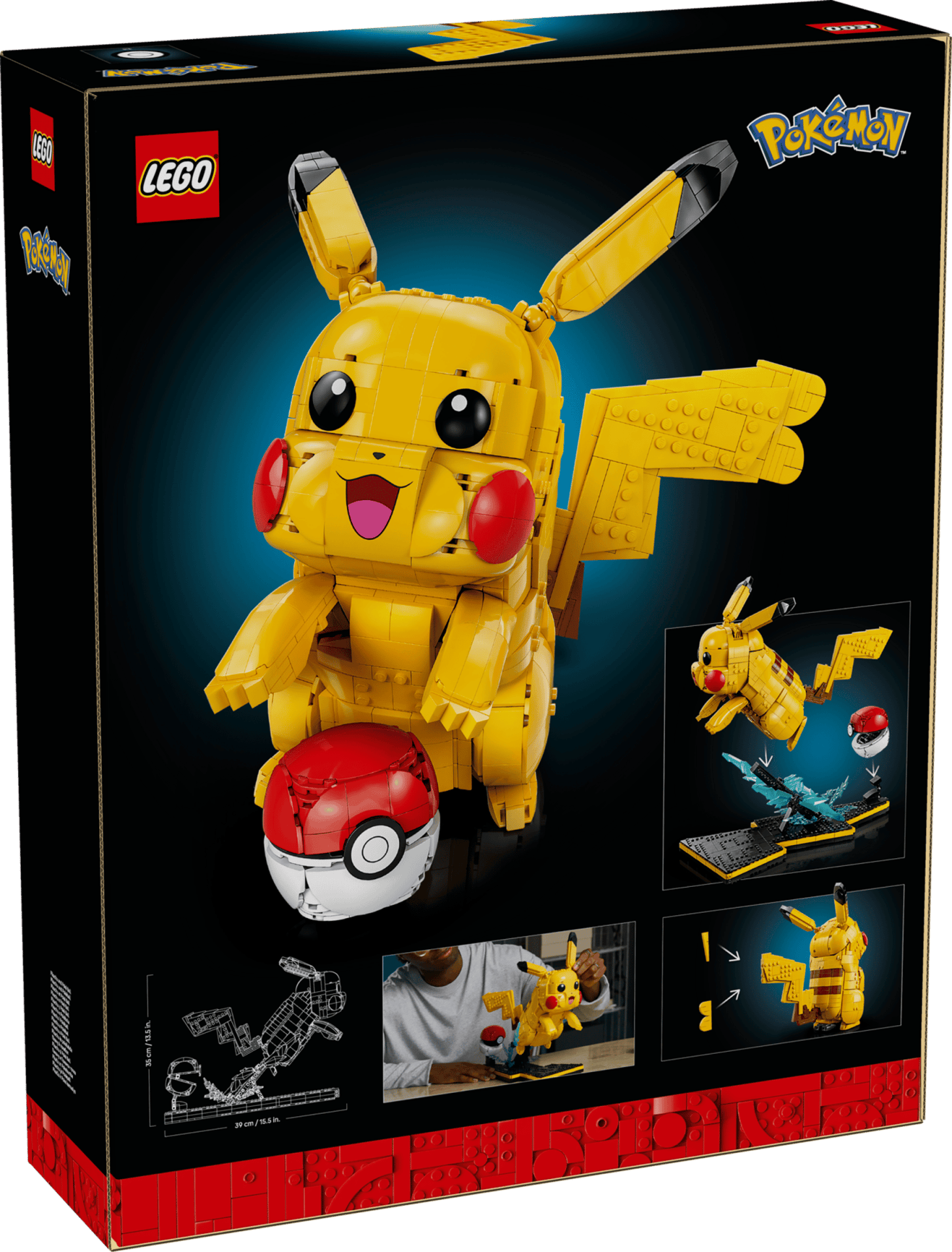 LEGO Pokémon™ Pikachu and Poké Ball #72152 5702018069271