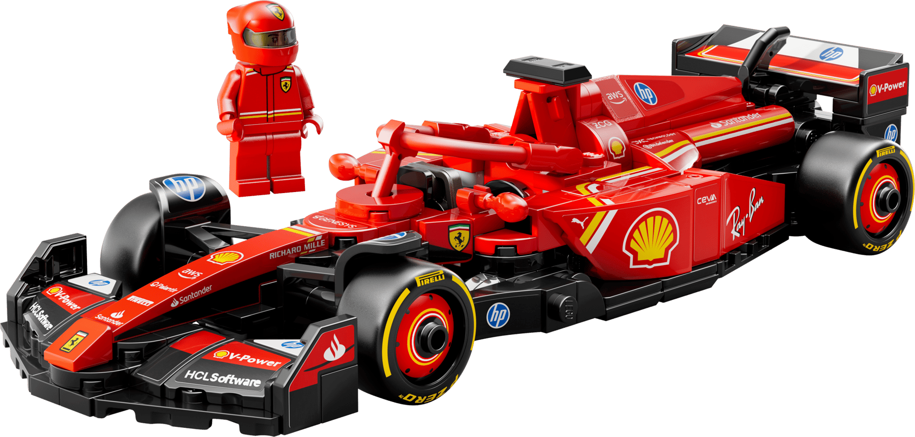 LEGO SPEED CHAMPIONS - FERRARI SF-24 F1 RACE CAR #77242 5702017816098