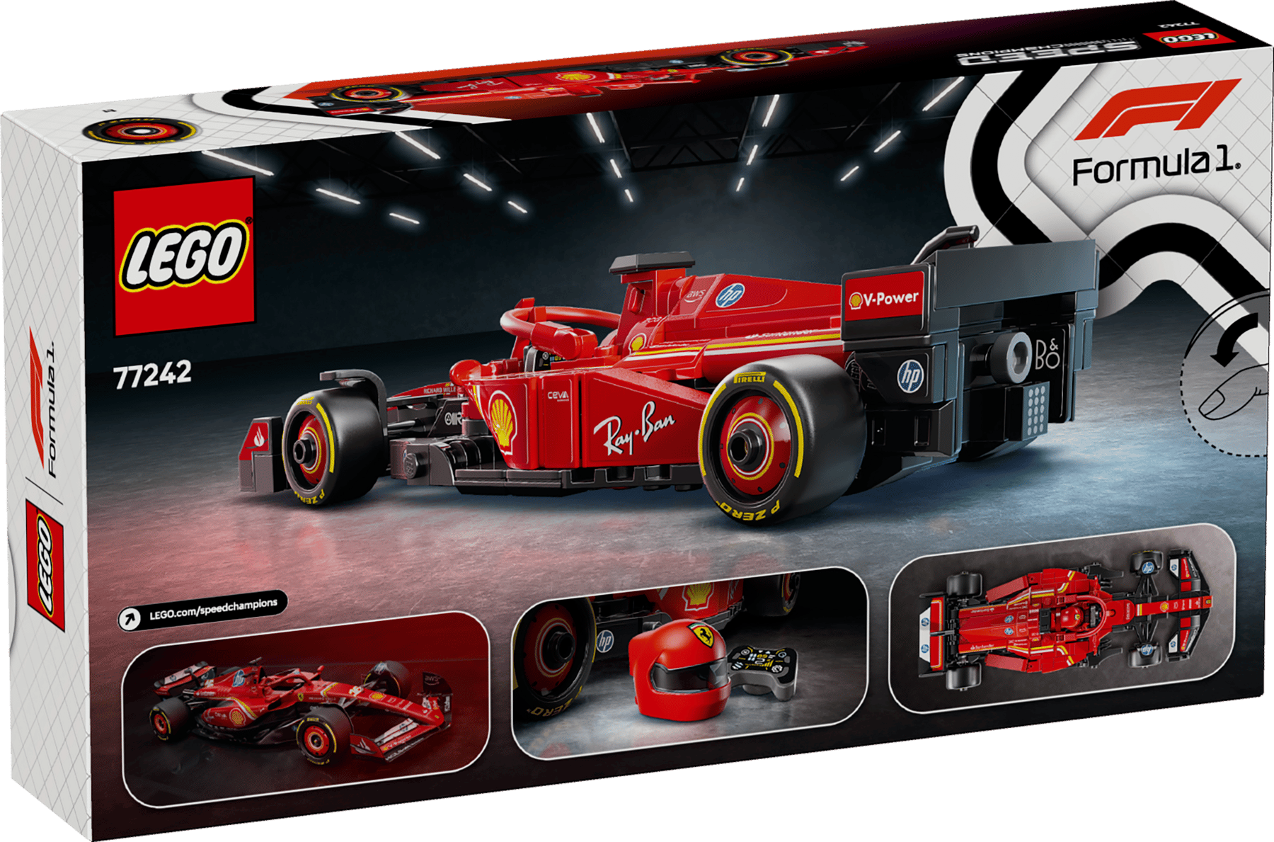 LEGO SPEED CHAMPIONS - FERRARI SF-24 F1 RACE CAR #77242 5702017816098