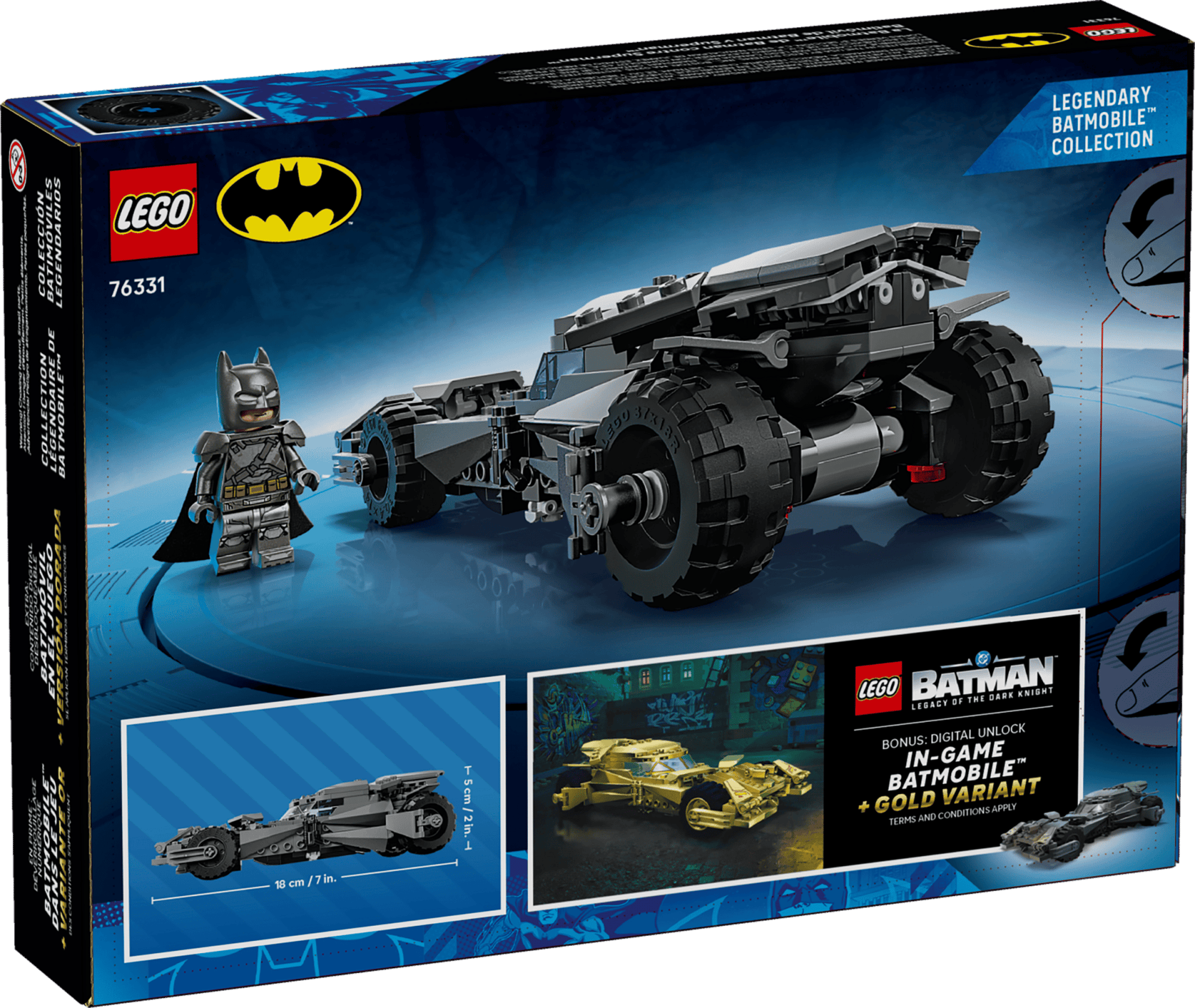 LEGO SUPER HEROES - BATMAN V SUPERMAN BATMOBILE 5702018063149