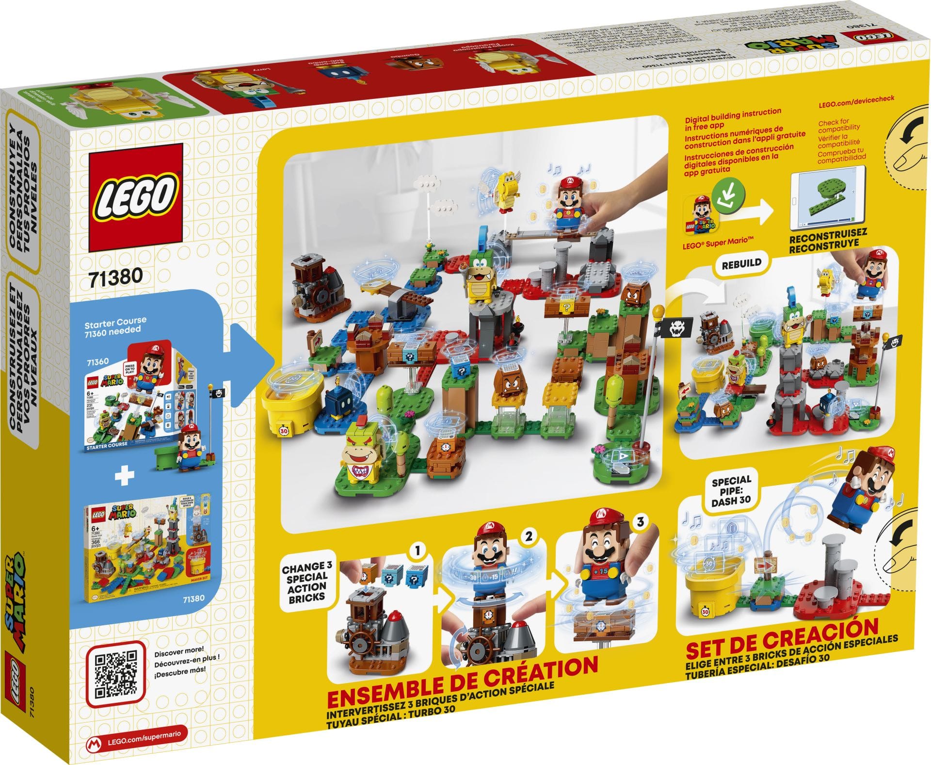 LEGO Super Mario™ Master Your Adventure Maker Set #71380 5702016912456
