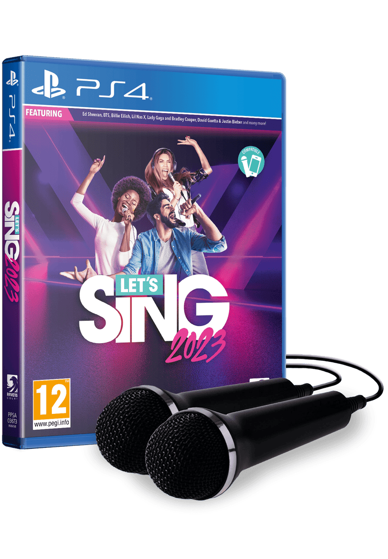 LET'S SING 2023 - DOUBLE MIC BUNDLE (Playstation 4) - POŠKODOVANA EMBALAŽA 3200000001442