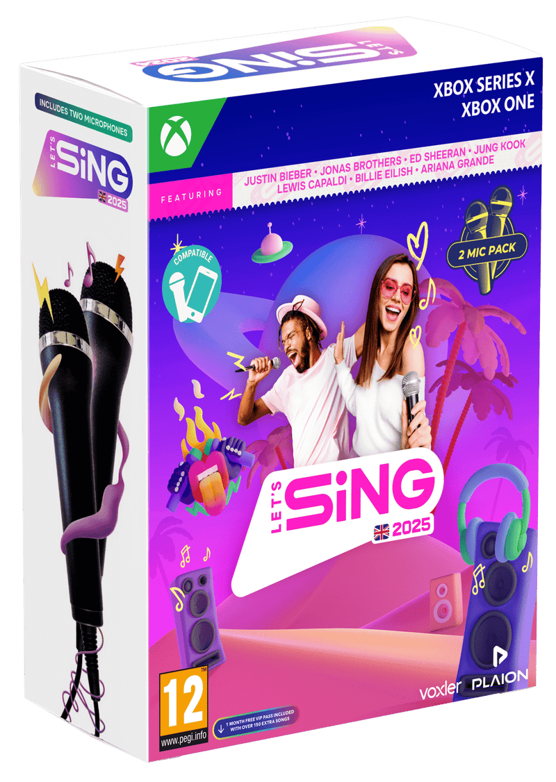 Let's Sing 2025 - Double Mic Bundle (XBOX) 4020628582074