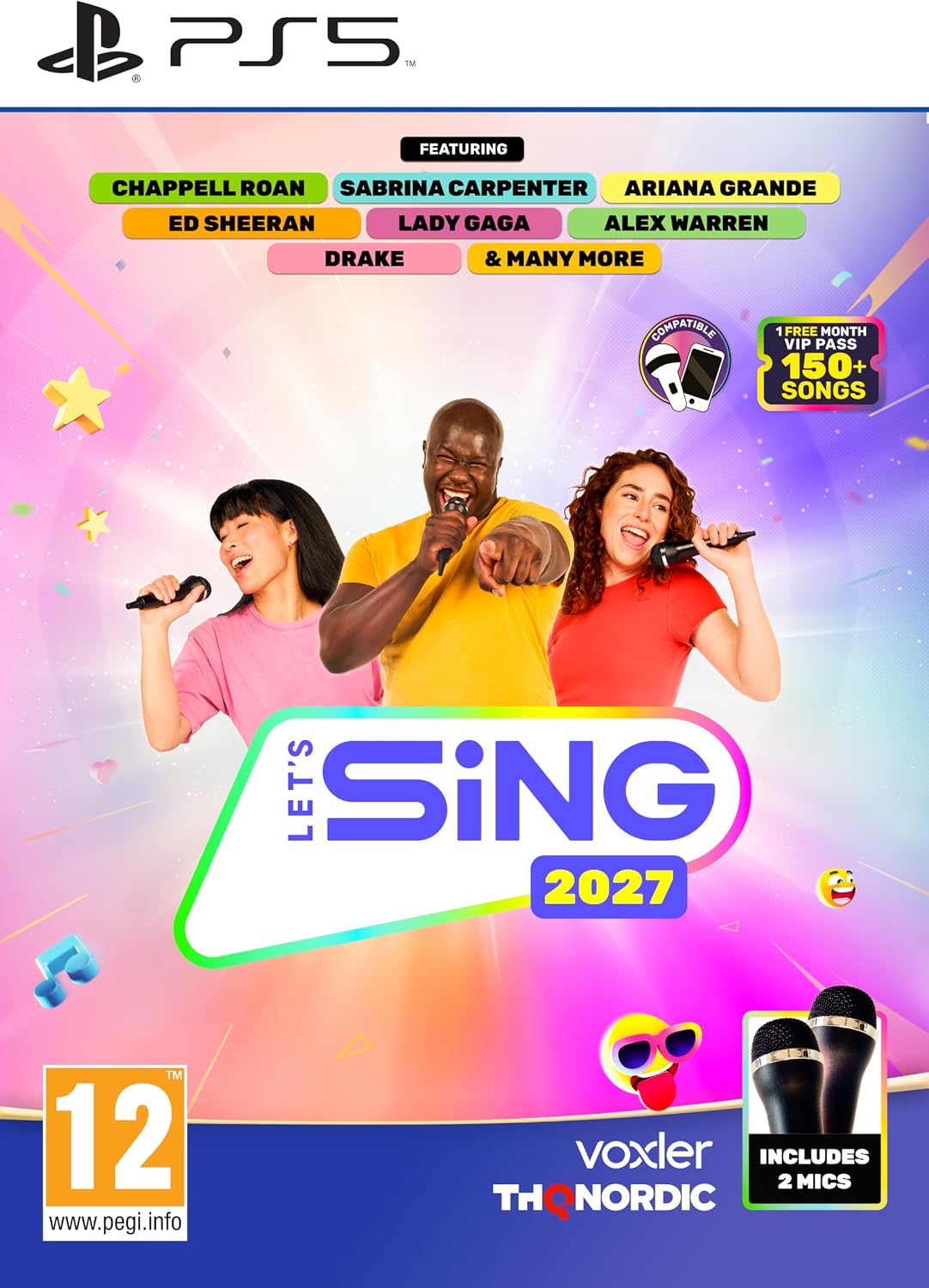 Let's Sing 2027 - 2 Mic Bundle (Playstation 5) 9120131604685