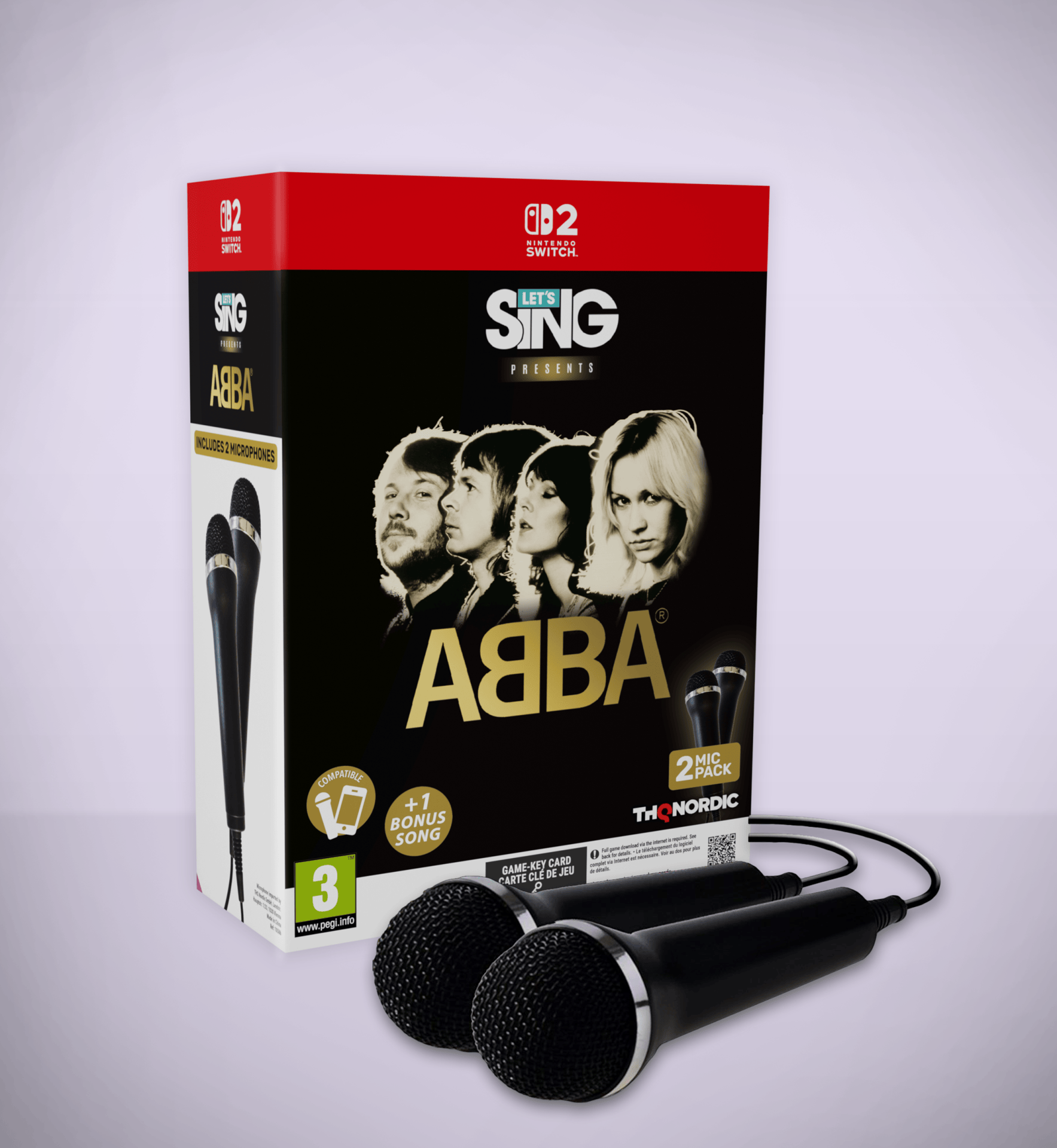 Let's Sing ABBA - 2 Mic Bundle (Nintendo Switch 2) 9120131605408