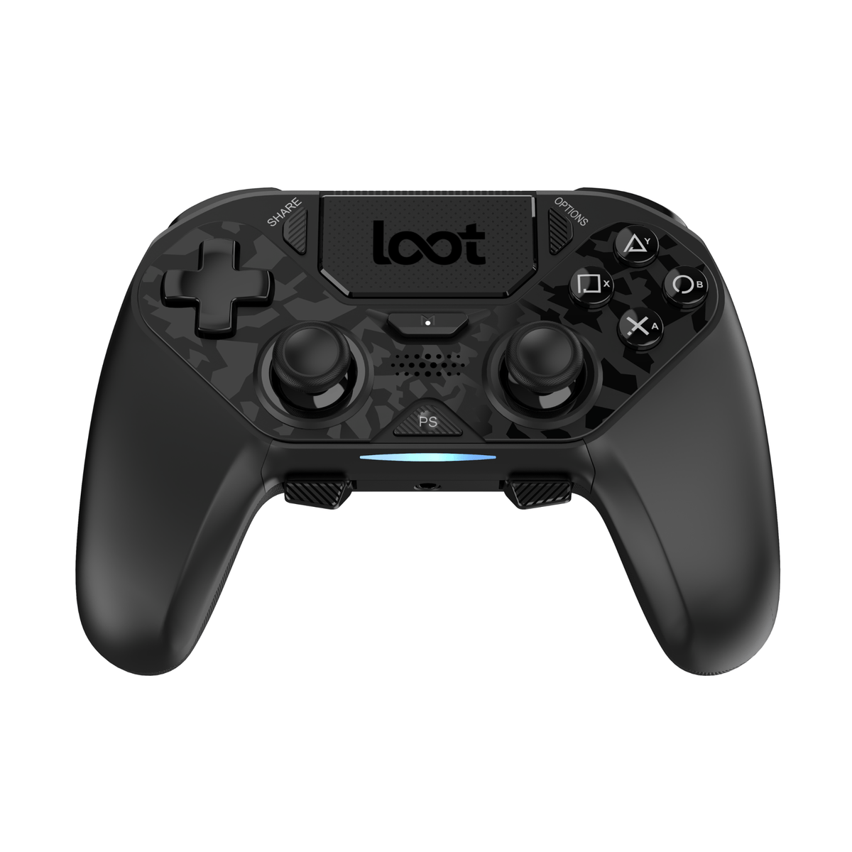 LOOT BREZŽIČNI KONTROLE ZA PS4/SWITCH/PC/MOBILE - ČRNE BARVE 3830048370011