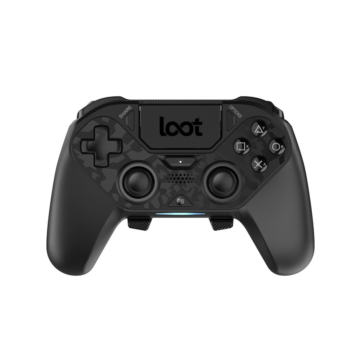 LOOT BREZŽIČNI KONTROLE ZA PS4/SWITCH/PC/MOBILE - ČRNE BARVE 3830048370011