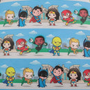 LOUNGEFLY DC SUPERHEROES CHIBI LINEUP MINI NAHRBTNIK 671803367586