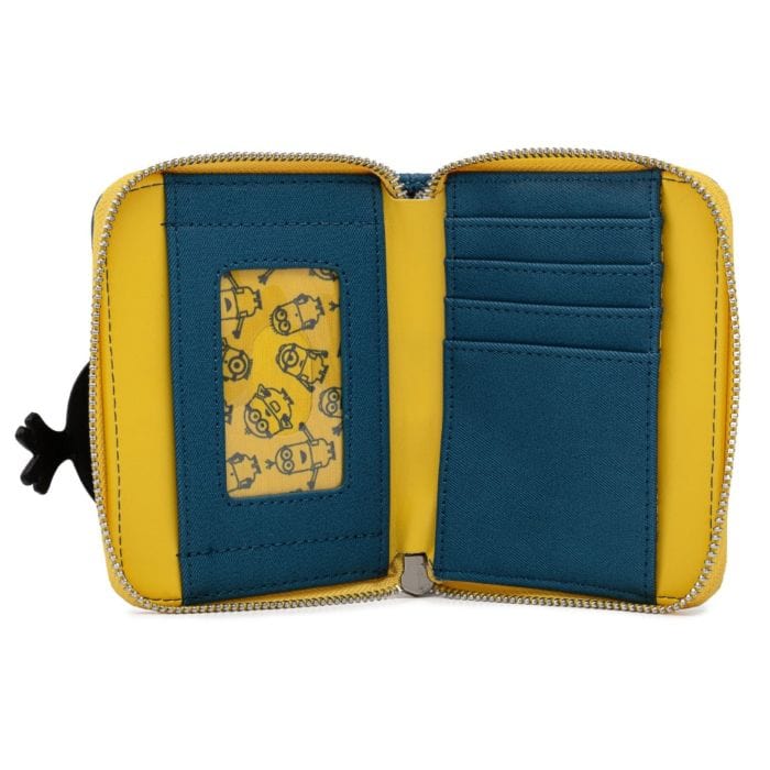 LOUNGEFLY MINION TRIPLE MINION BELLO ZIP AROUND DENARNICA 671803375840