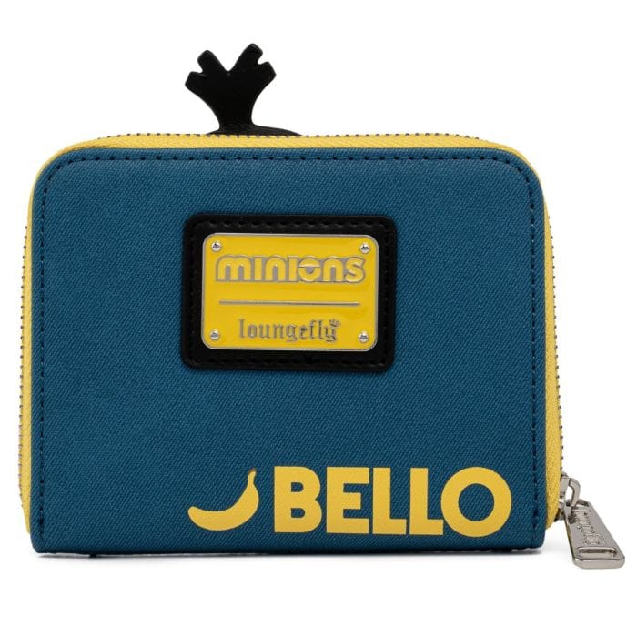 LOUNGEFLY MINION TRIPLE MINION BELLO ZIP AROUND DENARNICA 671803375840