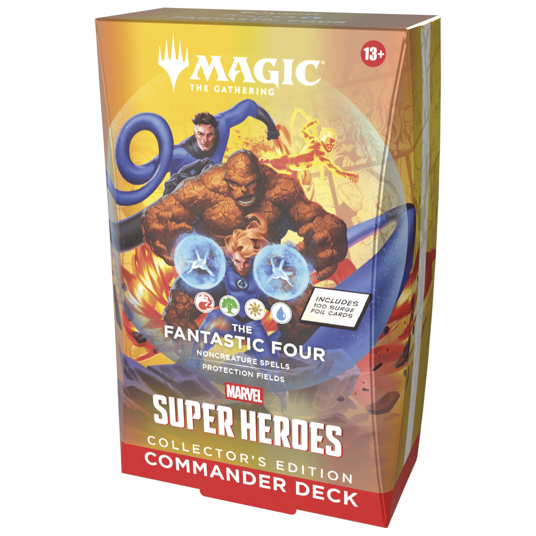 Magic: The Gathering: Marvel Super Heroes – Collector Deck Display (4 Decks) 195166313092
