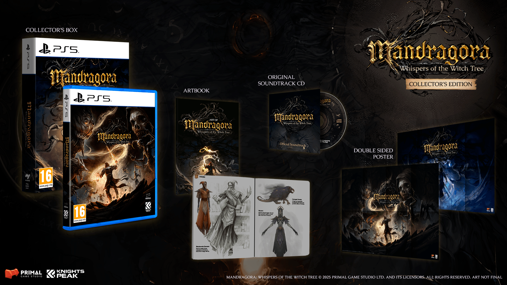 Mandragora: Whispers Of The Witch Tree - Collector´s Edition (Playstation 5) 5056635615275