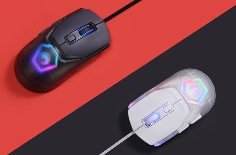 MARVO FIT LITE G1 GAMING MIŠKA BELE BARVE 6932391926178
