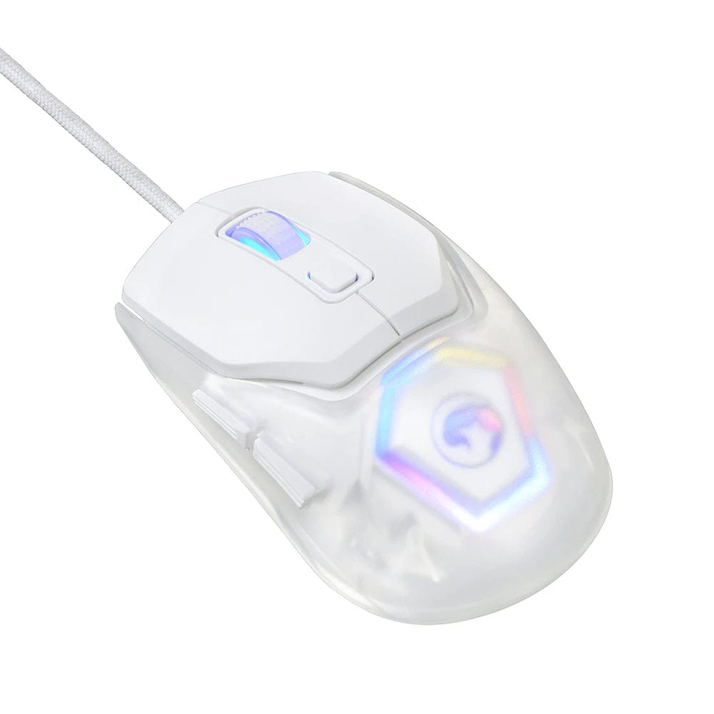 MARVO FIT LITE G1 GAMING MIŠKA BELE BARVE 6932391926178