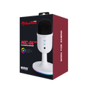 MARVO MIC-06 WH ŽIČNI MIKROFON RGB BELE BARVE 6932391930069