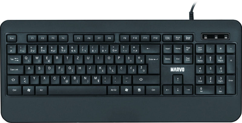 MARVO OFFICE KB008 HR tipkovnica SLO/CRO LAYOUT 6932391937273