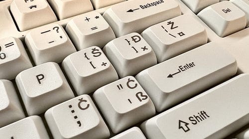 MARVO OFFICE WS005 HR WH brezžični komplet tipkovnice in miške bele barve - SLO/HR LAYOUT 6932391937129