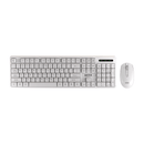 MARVO OFFICE WS005 HR WH brezžični komplet tipkovnice in miške bele barve - SLO/HR LAYOUT 6932391937129