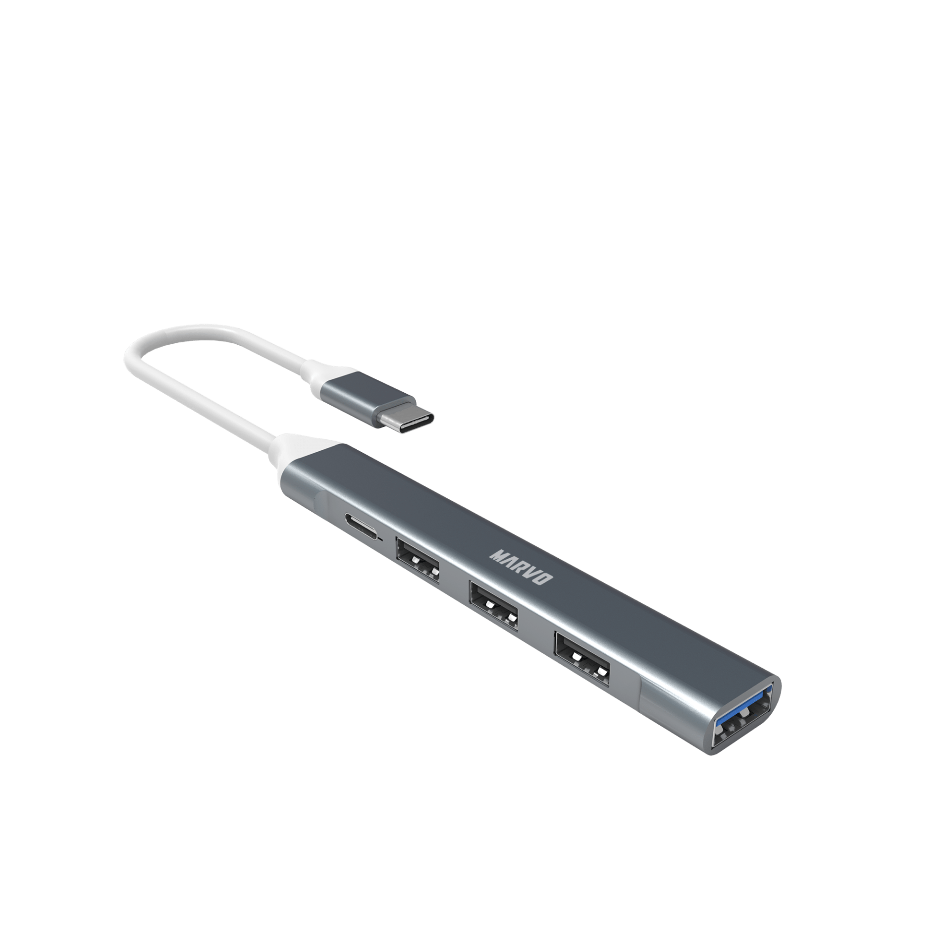 MARVO UH008 USB HUB (USB C to A 3x USB 2.0 1xUSB 3.0) 6932391932896
