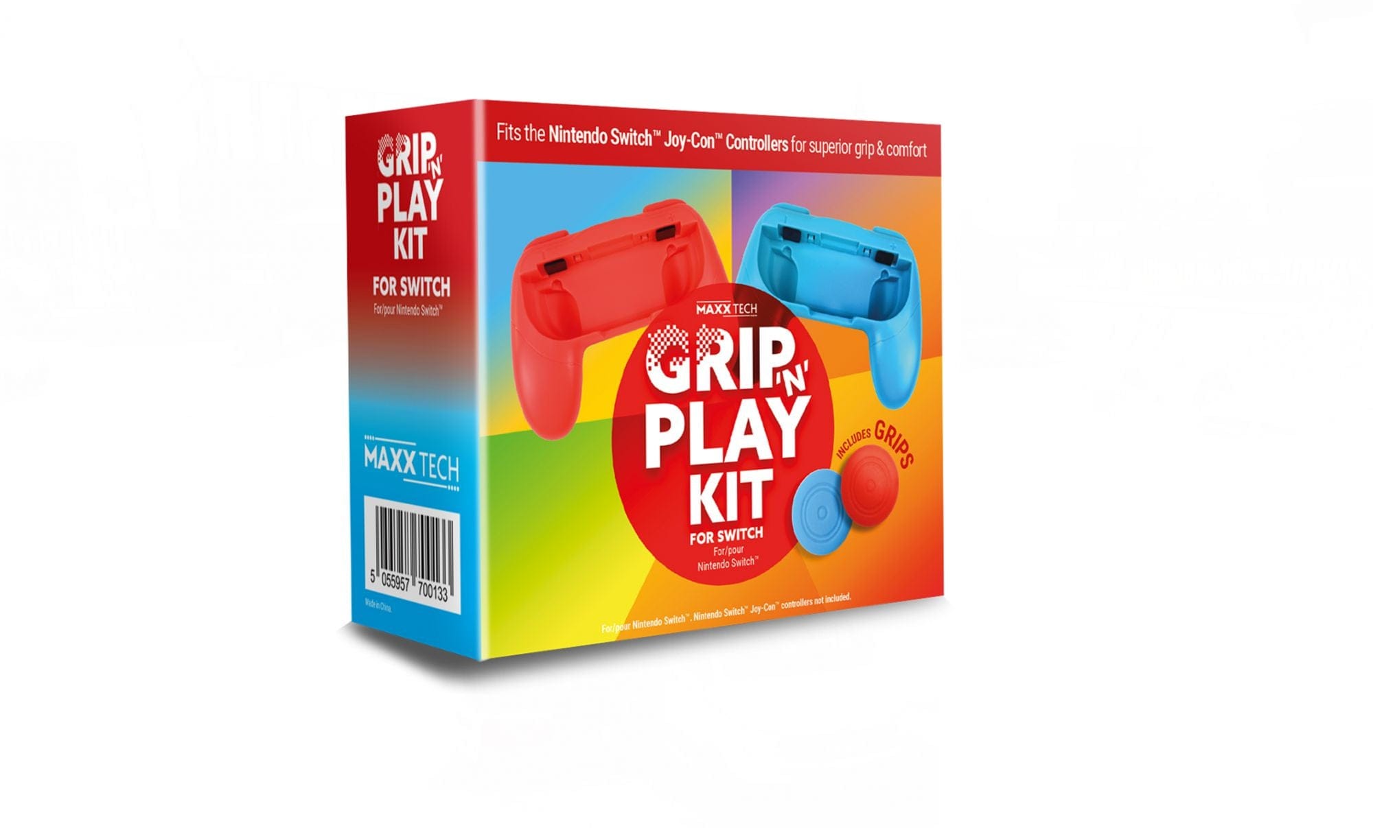 MAXX TECH GRIP N PLAY KIT DODATEK ZA SWITCH KONTROLER 5055957700133