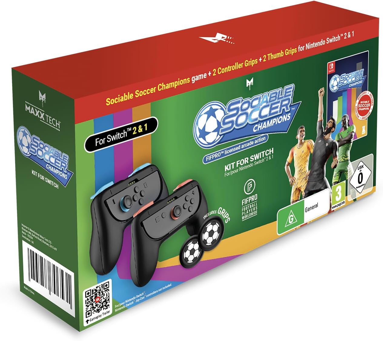 MAXX TECH SOCIABLE SOCCER CHAMPIONS KIT za SWITCH 2&1 (CIAB) 5055957706944