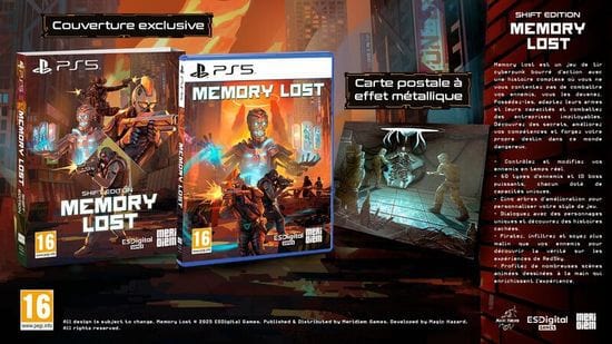 Memory Lost - Shift Edition (Playstation 5) 8437024411703