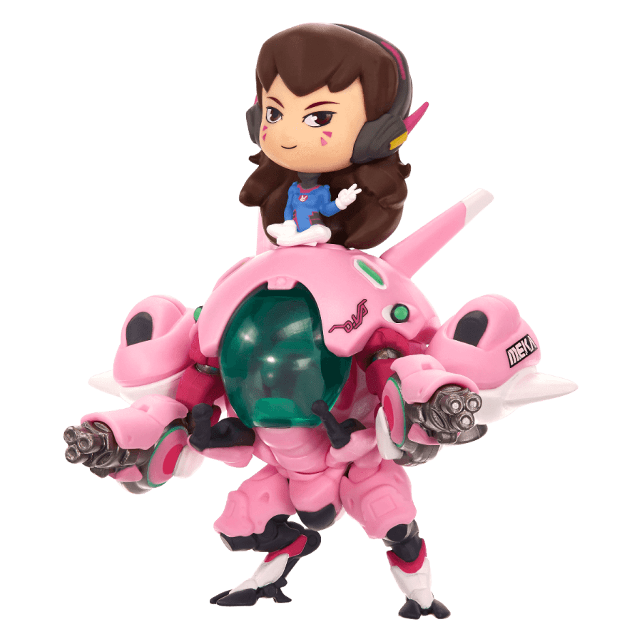 MERCHANDISE FIGURE CUTE BUT DEADLY D.VA WITH MEKA 5030917237140