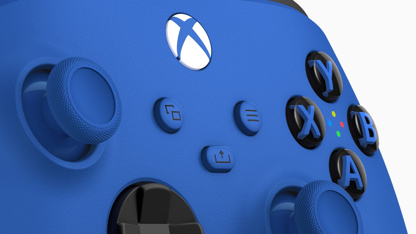 MICROSOFT XBOX BREZŽIČNI KONTROLER - SHOCK BLUE 196388518234