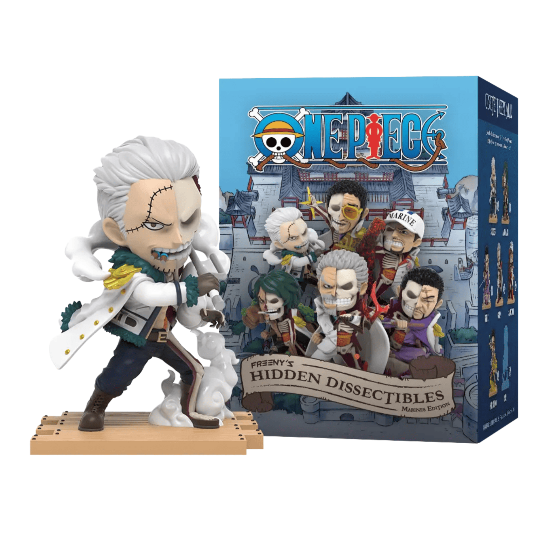 MIGHTY JAXX - FREENY’S HIDDEN DISSECTIBLES: ONE PIECE (MARINE EDITION) 658215278853