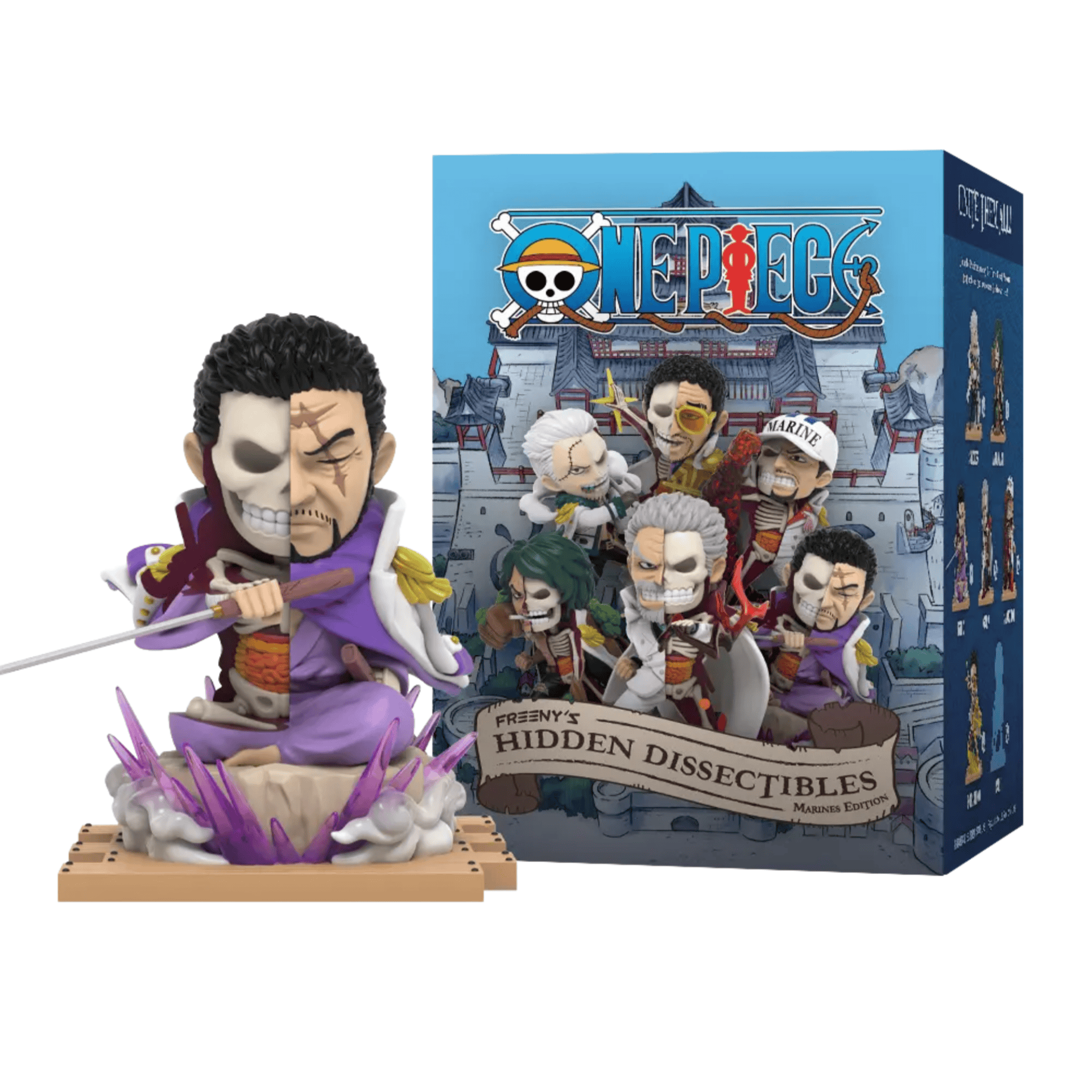 MIGHTY JAXX - FREENY’S HIDDEN DISSECTIBLES: ONE PIECE (MARINE EDITION) 658215278853